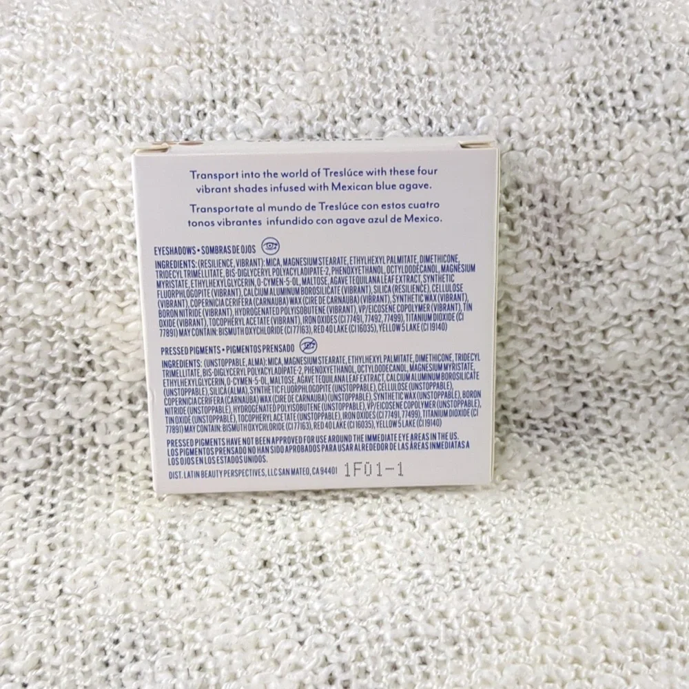 Treslúce Beauty Eyeshadow Quad in Resilient Alma, 3.6g/0.12oz